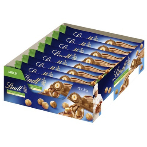 Nuss Deluxe Riegel Milk 18x35g Nuss Deluxe Riegel Milk 18x35g
