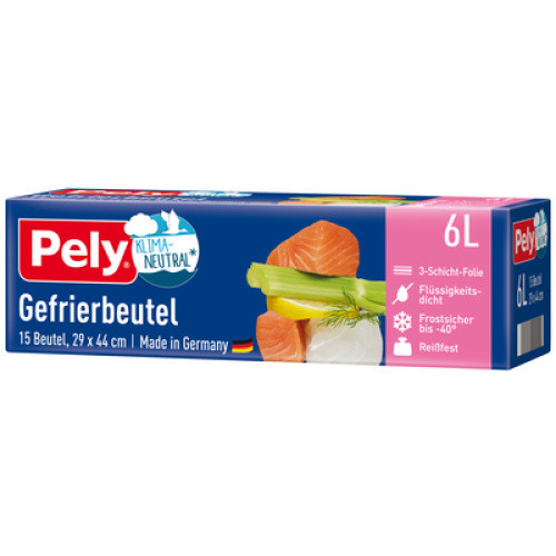 Pely Gefrierbeutel 6 L 15St Pely Gefrierbeutel 6 L 15St