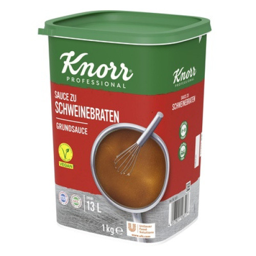 Sauce zu Schweinebraten 1kg (erg. 12,5l) Sauce zu Schweinebraten 1kg (erg. 12,5l)