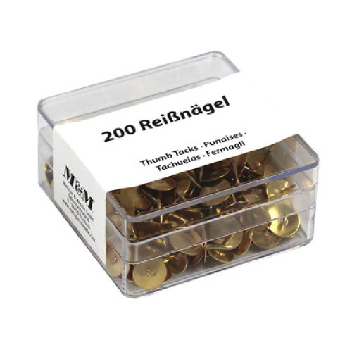 Reissnägel 200 Stück in Dose 1St Reissnägel 200 Stück in Dose 1St
