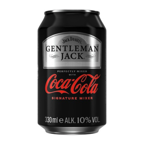 Gentleman Jack & Cola 10% 0,33l Gentleman Jack & Cola 10% 0,33l
