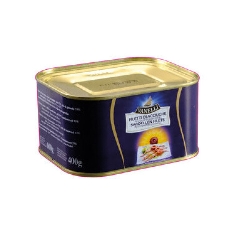 Sardellenfilets in Öl frisch 600g Sardellenfilets in Öl frisch 600g