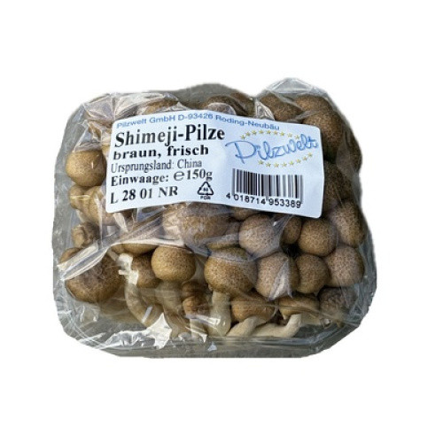 Shimeji braun Kl.I frisch 150g Shimeji braun Kl.I frisch 150g