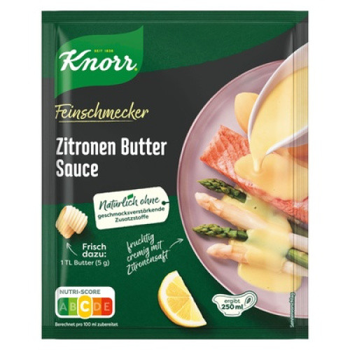 Zitronen Butter Saucen 52 g Zitronen Butter Saucen 52 g