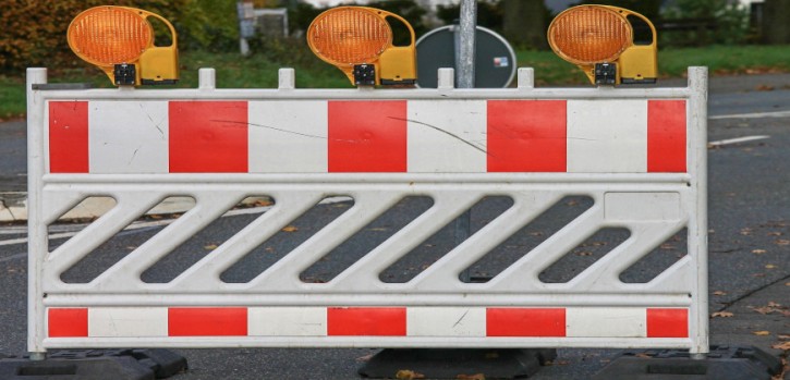Umleitung Richtung Innenstadt über Mittelstraße Umleitung Richtung Innenstadt über Mittelstraße
