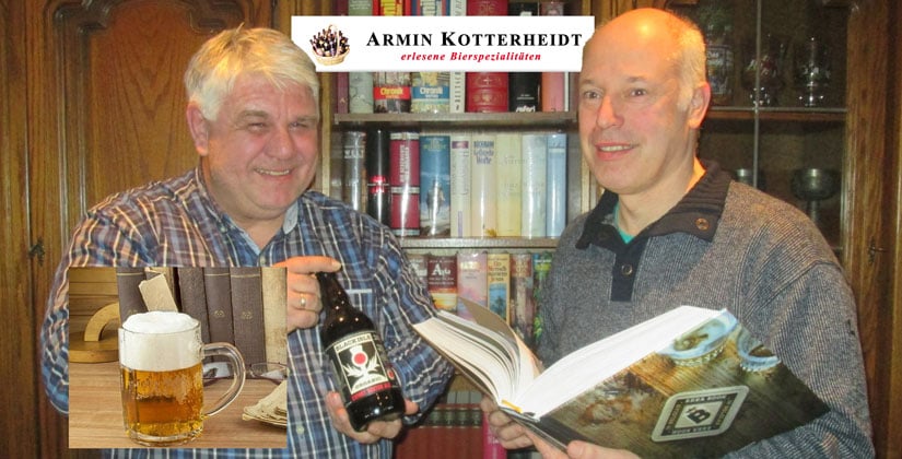 Lesen und trinken: Bierspezialitäten Armin Kotterheidt serviert Geschichten und Gerstensaft