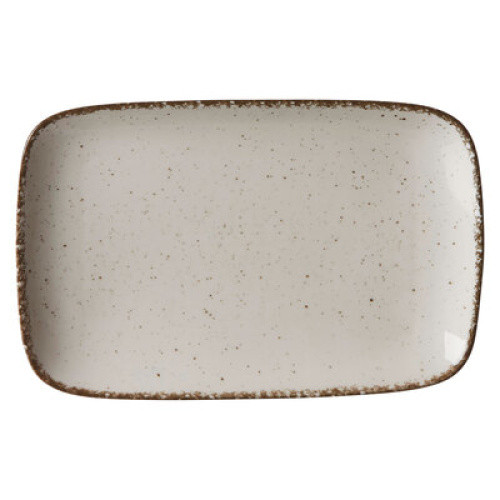 Platte Rechteck 24x15,5 cm Creme 1St Platte Rechteck 24x15,5 cm Creme 1St