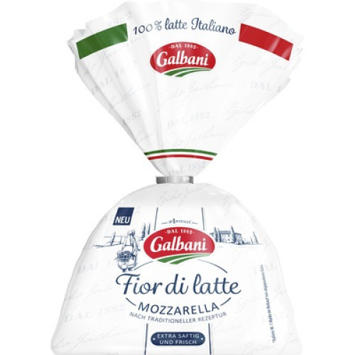 Fior di latte Mozzarella 46% frisch 180g Fior di latte Mozzarella 46% frisch 180g