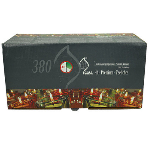 Teelichte weiß 380St Teelichte weiß 380St