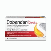 Dobendan Direkt Flurbiprofen 8.75 mg Lutschtabl. Dobendan Direkt Flurbiprofen 8.75 mg Lutschtabl.