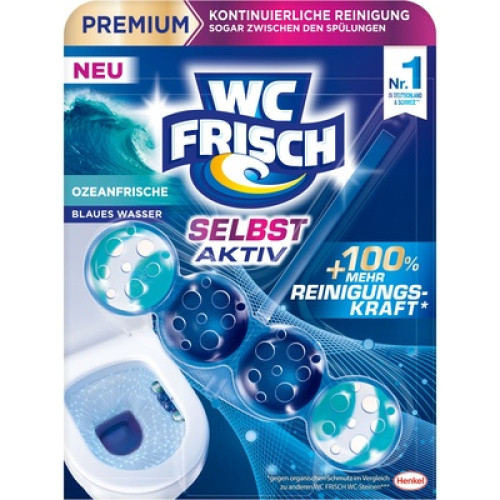 WC Frisch Selbst Aktiv blau Ozean 50g WC Frisch Selbst Aktiv blau Ozean 50g