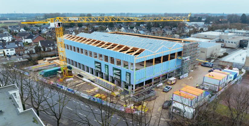 Im Frühjahr 2023 starteten die Arbeiten Im Frühjahr 2023 starteten die Arbeiten