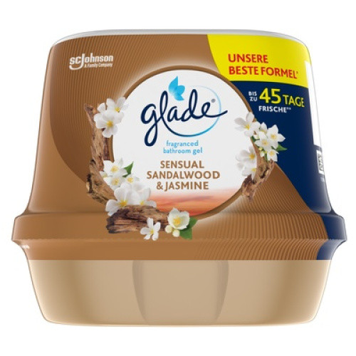 Glade Badezimmer Duftgel Sensual Sandalwood & Jasmine 180g Glade Badezimmer Duftgel Sensual Sandalwood & Jasmine 180g