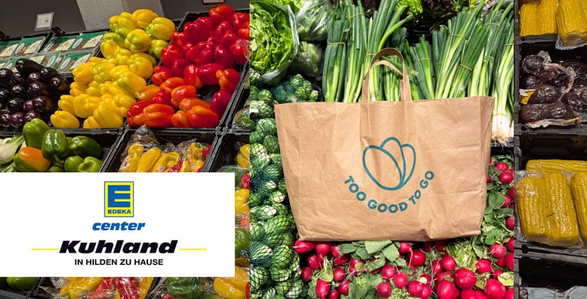 Neue Aktion „Too Good To Go“ gegen Verschwendung: Gut erhaltenes Obst und Gemüse in kleinen Tüten