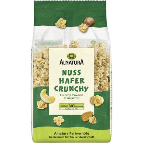 Bio Nuss-Hafer-Crunchy vegan 375g Bio Nuss-Hafer-Crunchy vegan 375g