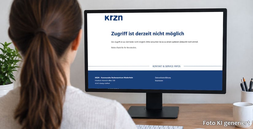 Einzelne Webseiten wurden vorsorglich abgeschaltet