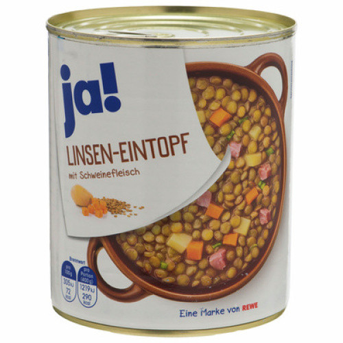 Ja! Linsentopf 800g Ja! Linsentopf 800g