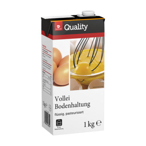 Vollei flüssig Bodenhaltung frisch 1kg Vollei flüssig Bodenhaltung frisch 1kg