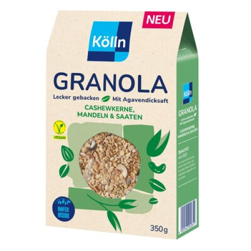 Granola Cashewkerne vegan 350g Granola Cashewkerne vegan 350g