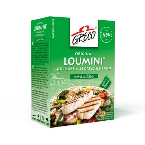 Loumini mit Basilikum 43% frisch 200g Loumini mit Basilikum 43% frisch 200g