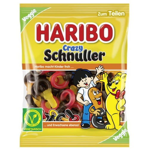Haribo Crazy Schnuller 175g Haribo Crazy Schnuller 175g