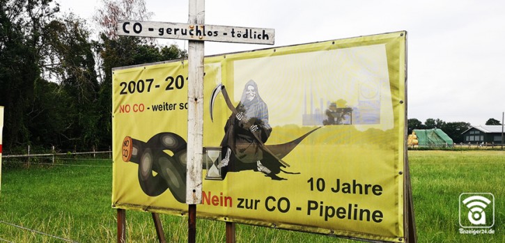 Geogrid-Matte muss zusätzlich abgesichert werden – Wird die Leitung 2025 in Betrieb gehen?