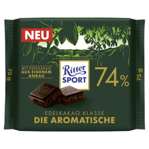 Ritter Sport Die Aromatische Tafelschokolade 75g Ritter Sport Die Aromatische Tafelschokolade 75g
