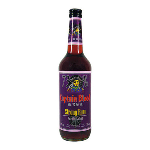 CAPTAIN BLOOD RUM 73% 0,7L CAPTAIN BLOOD RUM 73% 0,7L