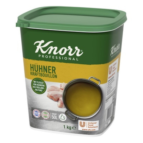 Hühner-Kraftbouillon 1kg (erg. 50l) Hühner-Kraftbouillon 1kg (erg. 50l)