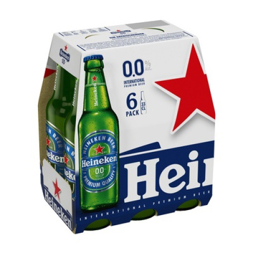 Heineken Pils 0,0% MW 6x0,33L Heineken Pils 0,0% MW 6x0,33L
