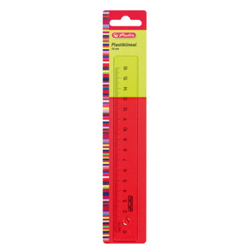 Lineal Plastik 16cm 1St Lineal Plastik 16cm 1St
