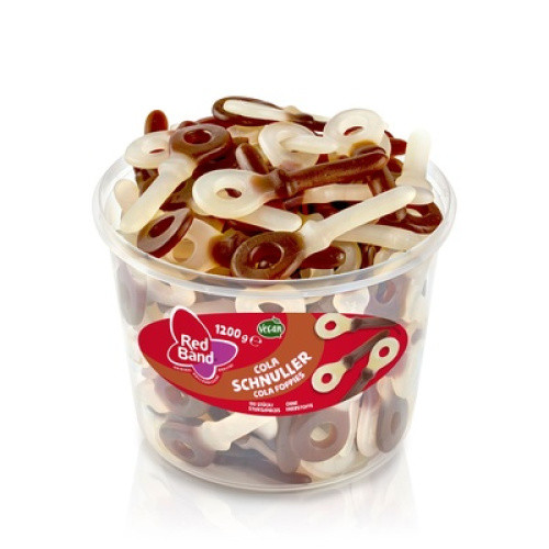 Red Band Cola-Schnuller 100St Red Band Cola-Schnuller 100St