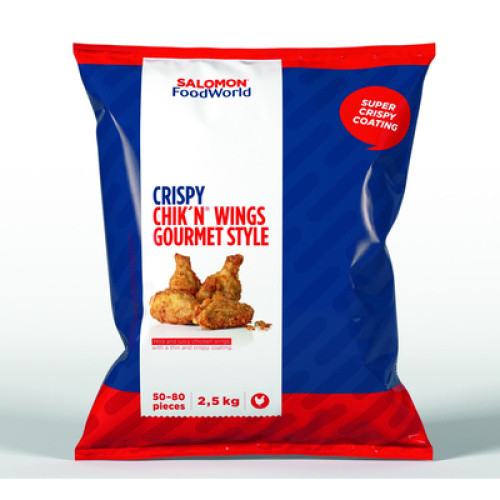 Crispy Chik´n Wings ´Gourmet Style´ gegart TK 2,5kg Crispy Chik´n Wings ´Gourmet Style´ gegart TK 2,5kg