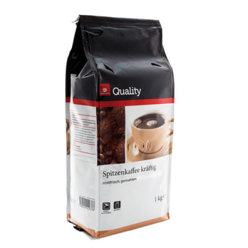 Spitzenkaffee kräftig gemahlen 1KG Spitzenkaffee kräftig gemahlen 1KG
