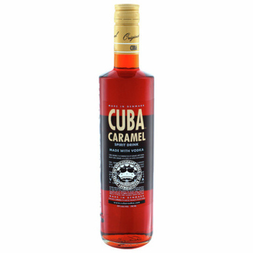 Cuba Caramel mit Vodka 30% 0,7L Cuba Caramel mit Vodka 30% 0,7L