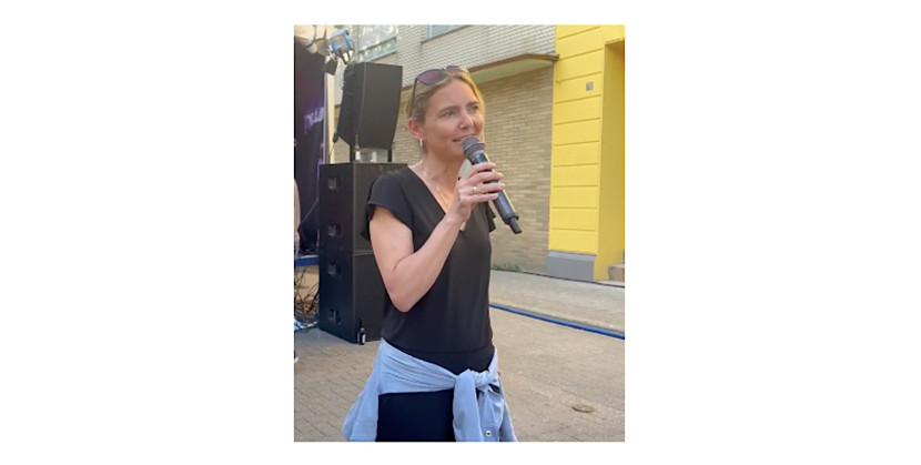 Sie nimmt Abschied von ihrem Amt, nicht von ihrer Wahl-Heimatstadt …