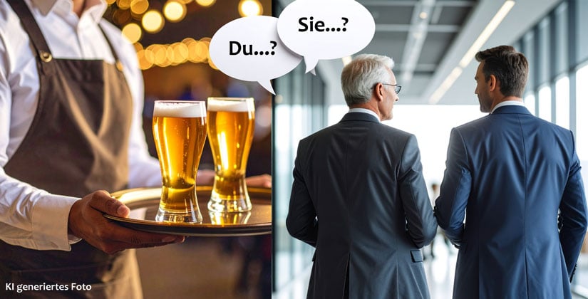 „Du“ statt „Sie“ – ist das noch höflich oder schon respektlos? „Du“ statt „Sie“ – ist das noch höflich oder schon respektlos?