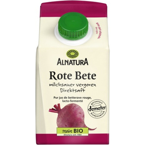 Bio Saft Rote Bete milchsauer vergoren 0,5l Bio Saft Rote Bete milchsauer vergoren 0,5l