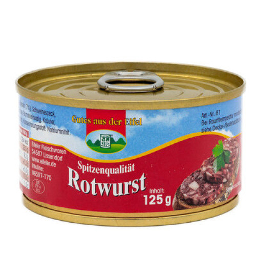 Rotwurst 125g Rotwurst 125g