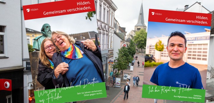 Fotoausstellung im Rahmen der Aktionstage 'Hilden: Gemeinsam verschieden'