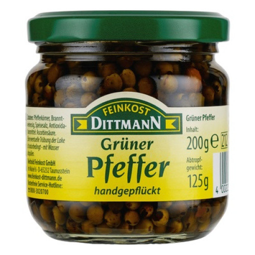 Grüner Pfeffer 200 g Grüner Pfeffer 200 g