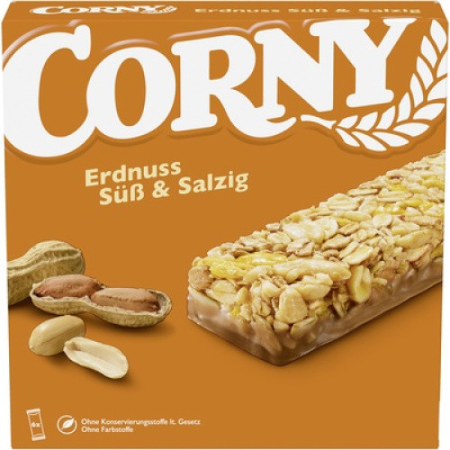 Corny Haferriegel Süss und Salzig 6St Corny Haferriegel Süss und Salzig 6St