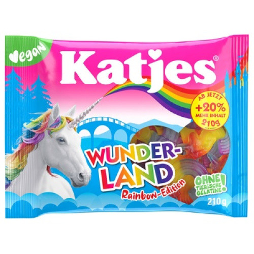 Wunderland Rainbow Fruchtgummi 210g Wunderland Rainbow Fruchtgummi 210g