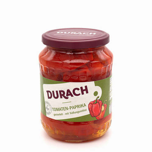 Tomatenpaprika geviertelt 720ml Tomatenpaprika geviertelt 720ml