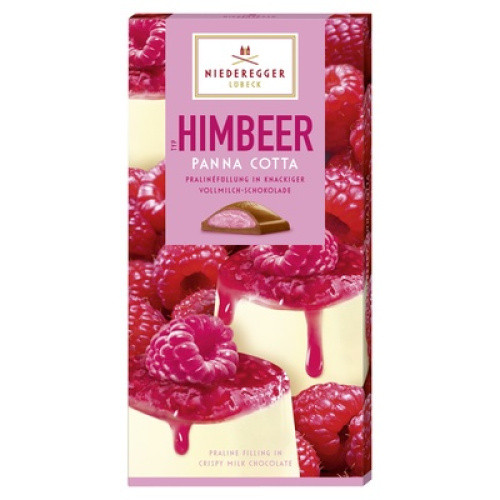 Pralinen Tafel Himbeer Panna Cotta 100g Pralinen Tafel Himbeer Panna Cotta 100g