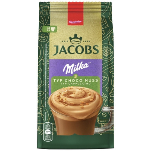 Jacobs Cappuccino Choco Nut Milka® 400g Jacobs Cappuccino Choco Nut Milka® 400g
