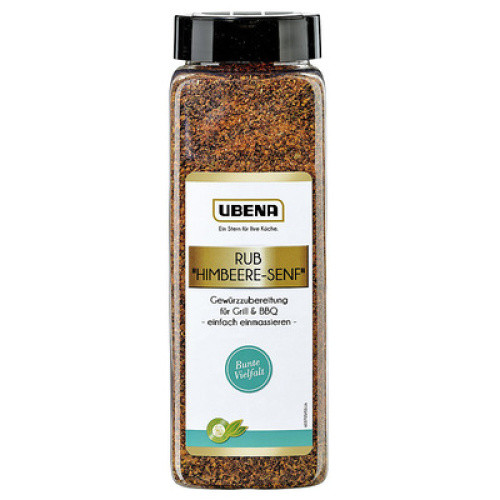 Rub Himbeere-Senf Gewürzzubereitung Rub Himbeere-Senf Gewürzzubereitung