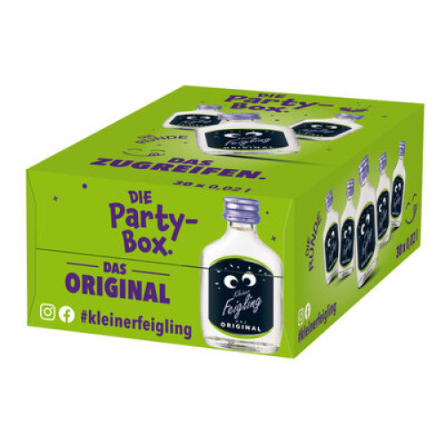 Kleiner Feigling Party-Kiste 120x0,02L Kleiner Feigling Party-Kiste 120x0,02L