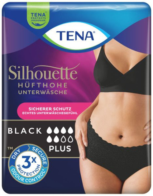 TENA / Essity - TENA Silhouette Plus Noir TENA / Essity - TENA Silhouette Plus Noir