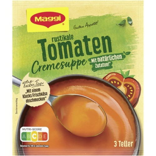 Tomaten-Cremesuppe 63g (erg. 750ml) Tomaten-Cremesuppe 63g (erg. 750ml)